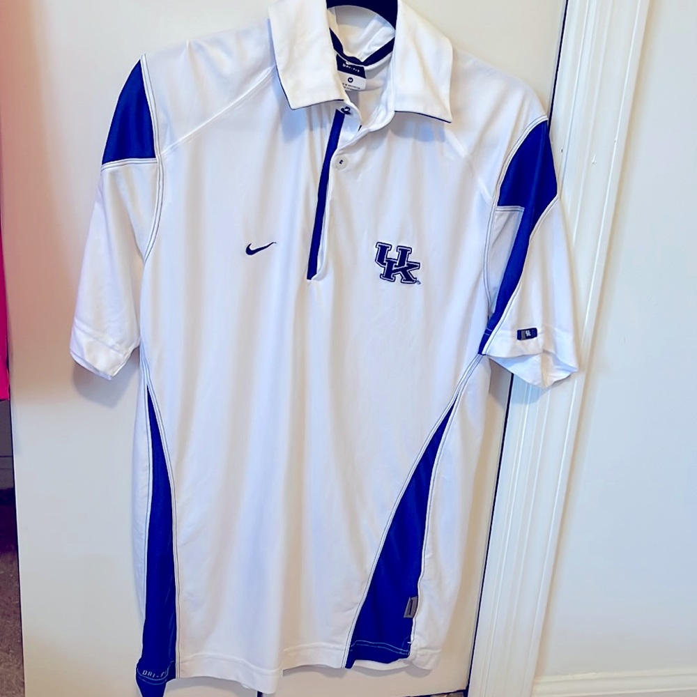 University of Kentucky Nike Dri-FIT polo medium
